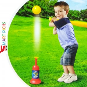 Smart Picks Pop up & Strike Pitcher Baseball Set -Can be Played at Garden, Beach Or Park (Color May Vary)