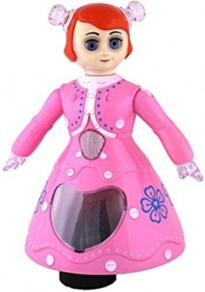 Smart Picks Little Leaf Yijun 3D Light Music Dancing Princess Barbie Girl Robot