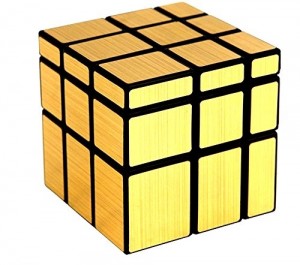Golden Magic Mirror Cube