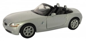 1:32 Scale Die Cast BMW Z4, Silver
