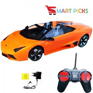 Smart Picks Rechargeable Remote Control Lamborghini Car With Battery And Charger(included)_Scale 1:24