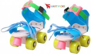Smart Picks Skates for Kids with Front Breaks (Colour May Vary)(Size- 4 to 12 Years)