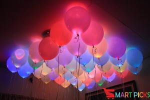 Smart Picks LED Balloons for Party Festival Celebrations (Set of 25)