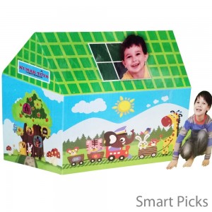 Smart Picks Kids House Tent Playhouse for Indoor and Outdoor Activity
