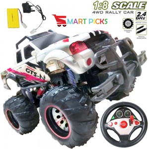 Smart Picks 1:8 Gravity Sensor Remote Controlled Rock Crawler, Monster Truck, Oversize Tires Off Road Truck, 1:8 Scale (Rechargeable Battery and Charger Included) (GTS-N)