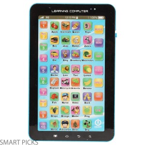 Smart Picks Battery Operated Learning Pad with Musics, Black