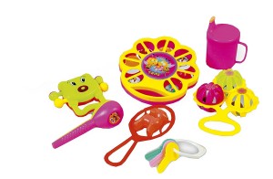 Negi Rattle Set, Multi Color (7 Pieces)