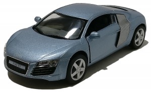 Die Cast 1:36 Audi R8, Blue