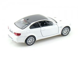 1:36 Scale Die Cast BMW M3 Coupe, White
