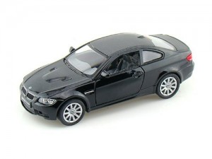 1:36 Scale Die Cast BMW M3 Coupe, Black