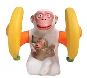 Banana Monkey Orangutan Musical light jumping skipping Funny Gift toy for Kids