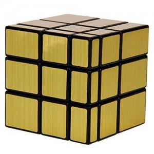 3x3 Mirror Cube, Gold
