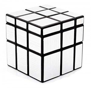 Magic Puzzle Speed Cube Silver Mirror Christmas New Year Birthday Gift