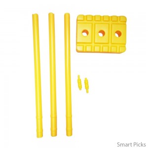 Smart Picks Pro Wicket Set (Yellow)
