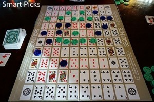 Smart Picks White Sequence Card Game Toy, White Big Size