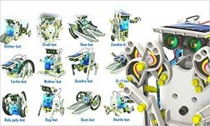  14 in 1 Educational Solar Robot Kit, Multi Color