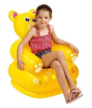 Inflatable PVC Animal Chair (Color May Vary)