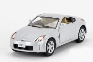 1:34 Scale Nissan 350Z, Silver