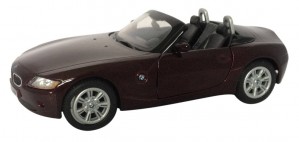 1:32 Scale Die Cast BMW Z4, Brown