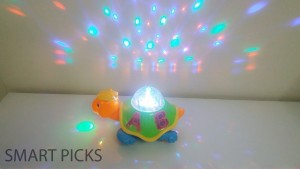 Smart Picks Battery Operated Happy Turtle with Music and Light