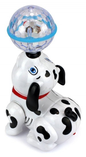 Smart Picks Battery Operated Dancing Dog with 4D Lights and Sound