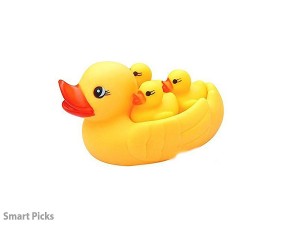 Smart Picks Ducky Baby Bath Squeeze Toy