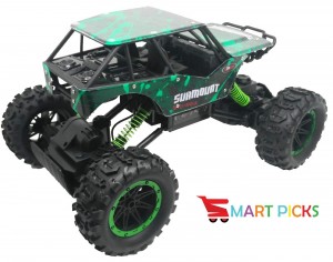 Smart Picks Rechargeable Rock Crawler 4Wd 2.4 Ghz 4x4 Rally Car Rc Monster Truck (Colour May Vary)