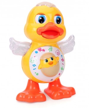 Dancing Duck with Music Flashing Lights and Real Dancing Action, Multi Color