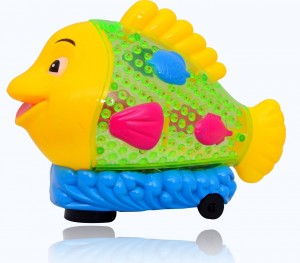 Dancing Musical Fish With Lights