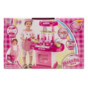 Kids Luxury Battery Operated Kitchen Super Toy Set, Multi Color