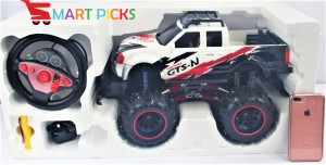 Smart Picks 1:8 Gravity Sensor Remote Controlled Rock Crawler, Monster Truck, Oversize Tires Off Road Truck, 1:8 Scale (Rechargeable Battery and Charger Included) (GTS-N)