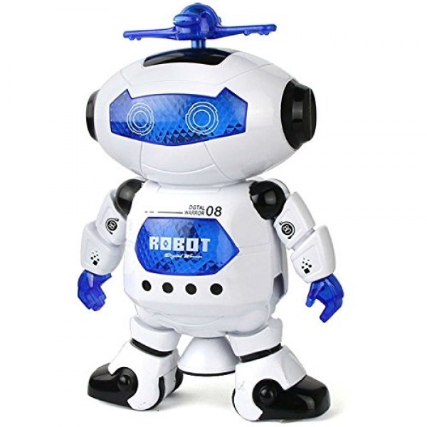 Blue hotsell dancing robot