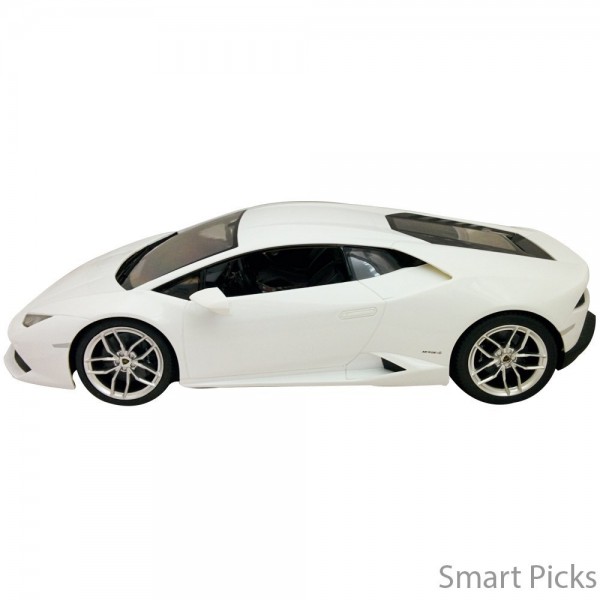 Smart Picks Officially Licensed Electric 1 14 Scale Full Function Lamborghini Huracan LP610 4 Remote Control Car White All Toys Games