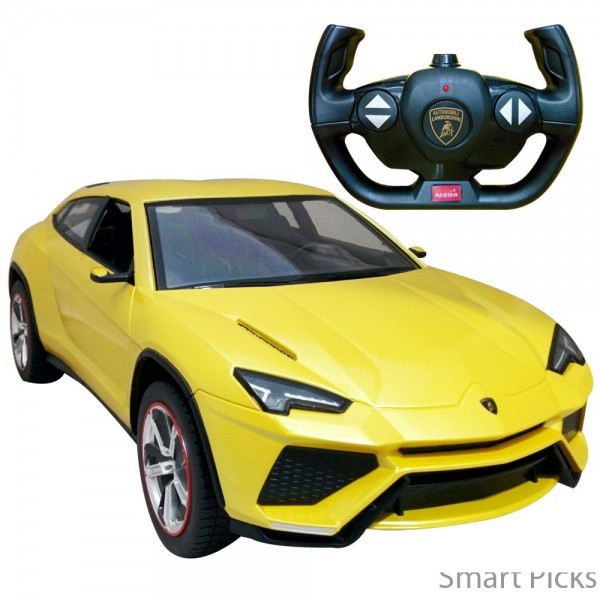 Smart Picks Officially Licensed Electric 1 14 Scale Full Function Lamborghini URUS Remote Control Car Yellow R C Cars All Toys Games